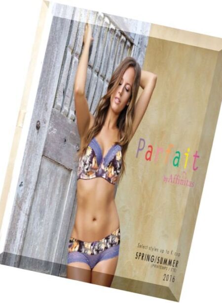 Affinitas Intimates – Lingerie Parfait Spring Summer Collection Catalog 2016 Cover