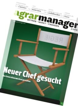 Agrarmanager – Februar 2016