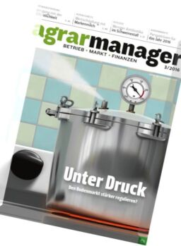Agrarmanager – Marz 2016