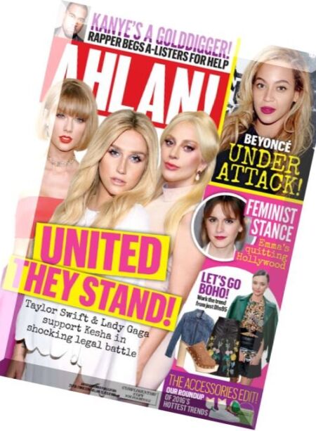 Ahlan! Magazine – 25 February 2016 Cover