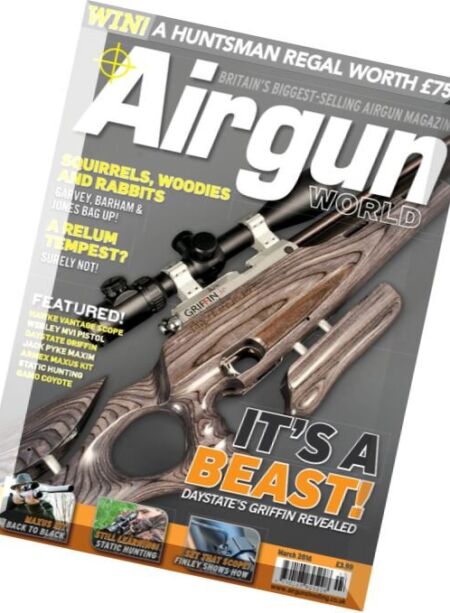 Airgun World – March 2016 Cover