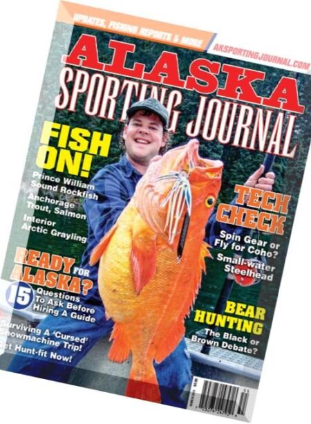 Alaska Sporting Journal – March 2016 Cover