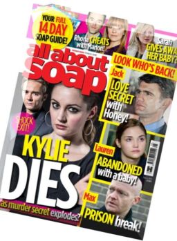 All About Soap – 27 February 2016