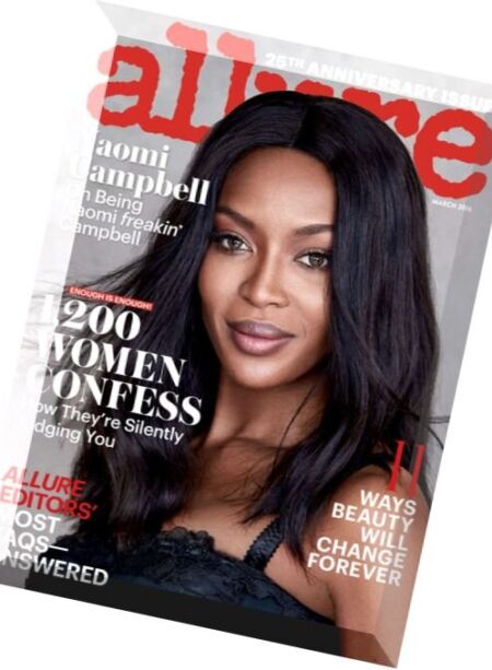 Allure USA – March 2016 Cover