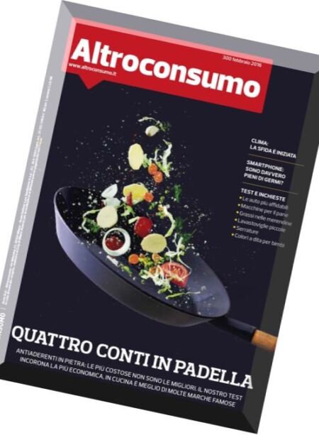 AltroConsumo – Febbraio 2016 Cover