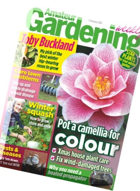 Amateur Gardening – 9 January 2016 Cover