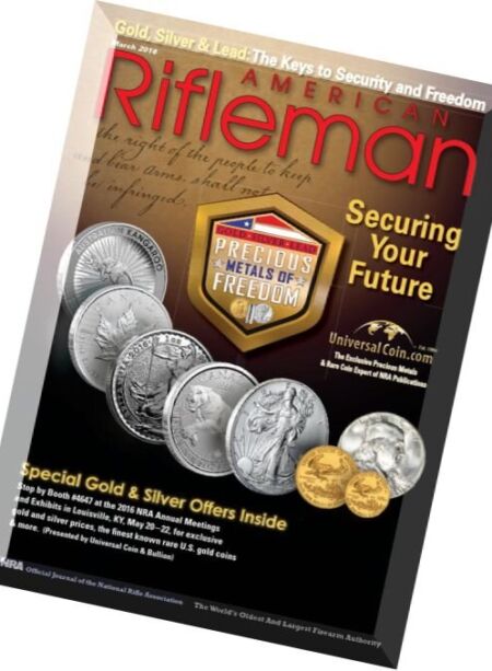 American Rifleman – March 2016 Cover