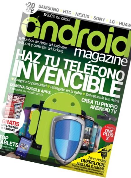 Android Magazine Spain – Issue 45, 2016 Cover