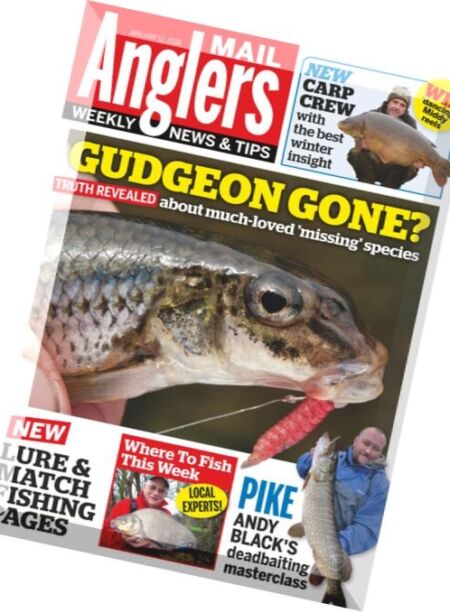 Angler’s Mail Magazine – 12 January 2016 Cover