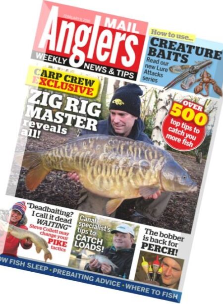 Angler’s Mail Magazine – 9 February 2016 Cover
