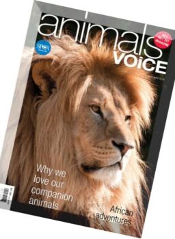 Animals Voice – Autumn 2016