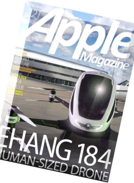 AppleMagazine – 22 January 2016 Cover