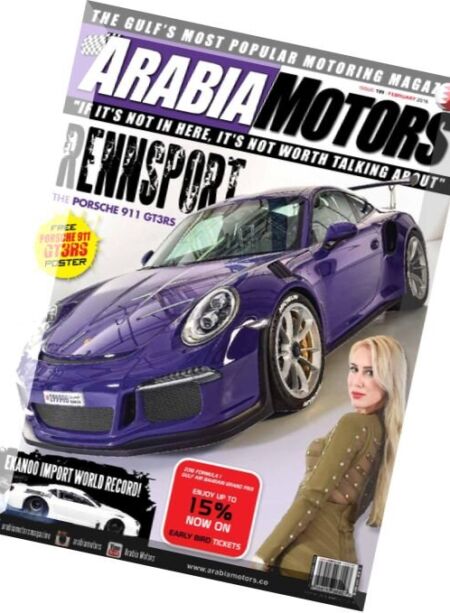 Arabia Motors – February 2016 Cover