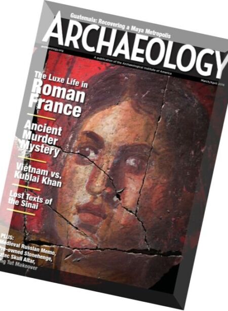 Archaeology – March-April 2016 Cover