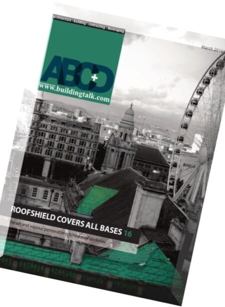 Architect, Builder, Contractor & Developer – March 2016 Cover