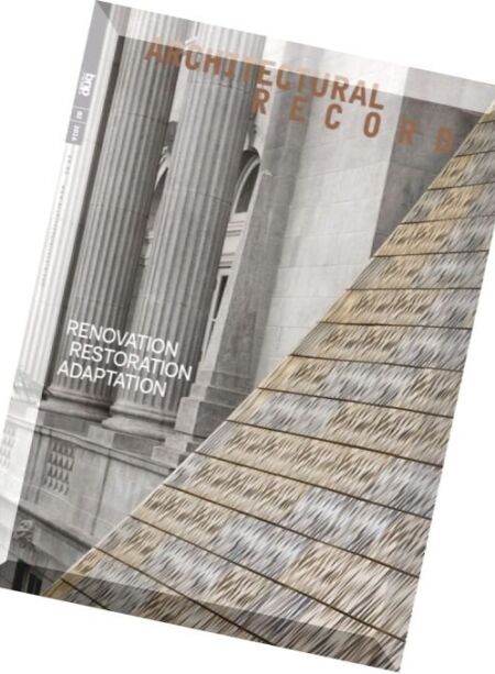 Architectural Record – February 2016 Cover