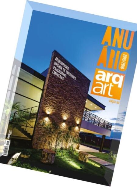 ArqArt – Anuario 2015-2016 Cover