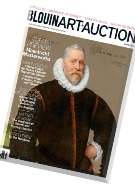 Art+Auction – March 2016 Cover
