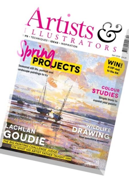 Artists & Illustrators – April 2016 Cover