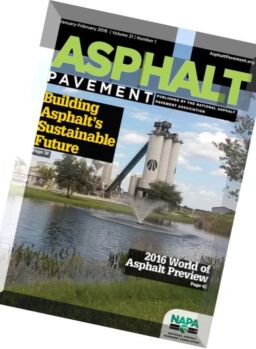 Asphalt Pavement Magazine – January-February 2016