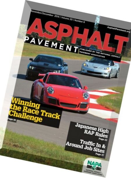 Asphalt Pavement Magazine – November-December 2015 Cover