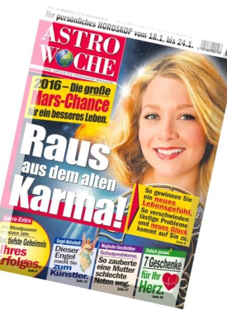 Astrowoche – 13 Januar 2016 Cover