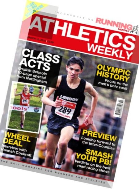Athletics Weekly – 10 March 2016 Cover
