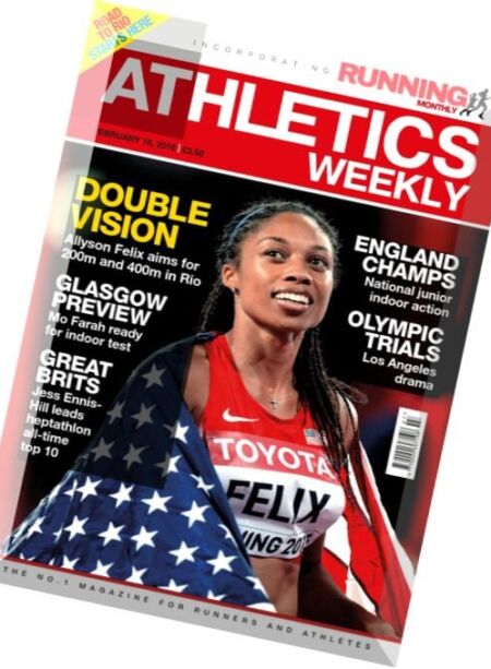 Athletics Weekly – 18 February 2016 Cover