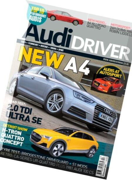 Audi Driver – February 2016 Cover