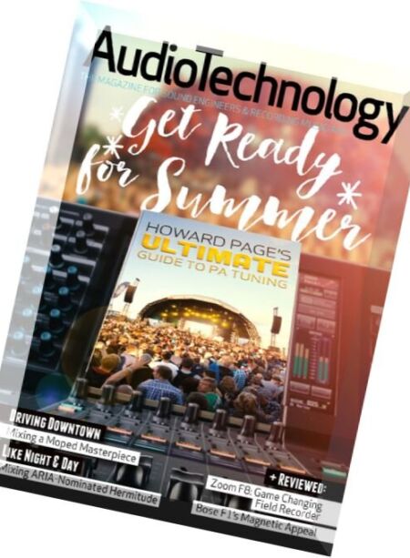 AudioTechnology App – Issue 27, 2016 Cover