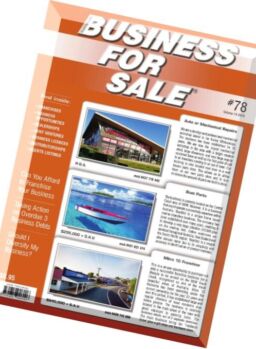 Australian Business For Sale – N 78, 2015