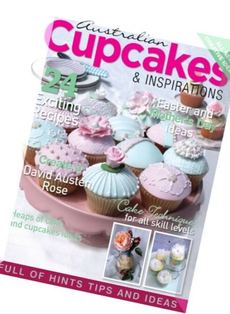 Australian Cupcakes and Inspiration – Volume 4 Issue 2, 2016 Cover