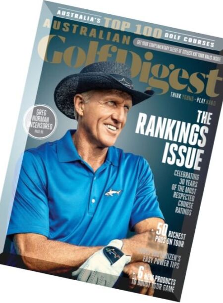 Australian Golf Digest – March 2016 Cover