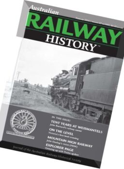 Australian Railway History – February 2016