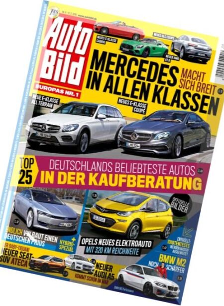 Auto Bild Germany – Nr.6, 12 Februar 2016 Cover