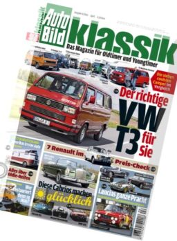Auto Bild Klassik – April 2016