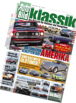 Auto Bild Klassik – Marz 2016