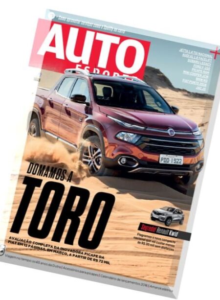 Auto Esporte – Brasil Ed. 609 – Fevereiro de 2016 Cover