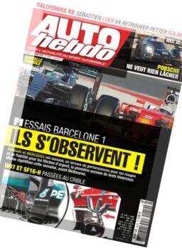 Auto Hebdo – 2 Mars 2016