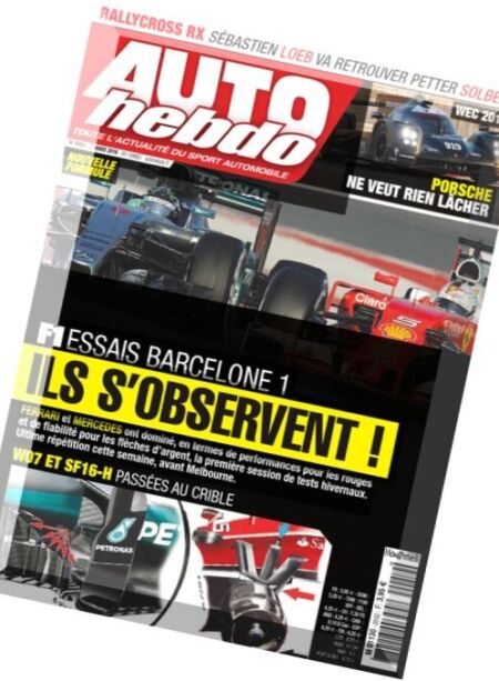 Auto Hebdo – 2 Mars 2016 Cover