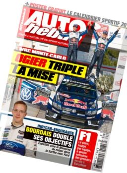 Auto Hebdo – 27 Janvier 2016