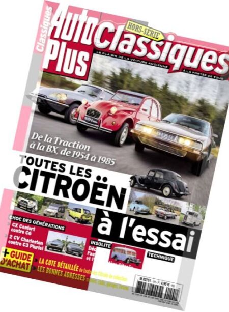Auto Plus Classiques – Hors-Serie N 1 Cover
