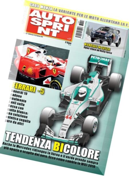 Auto Sprint – 16 Febbraio 2016 Cover