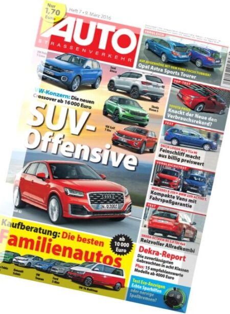 Auto Strassenverkehr – N 07, 9 Marz 2016 Cover