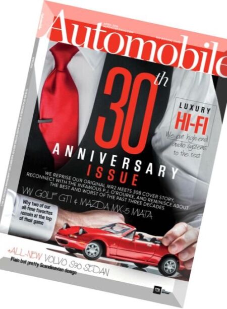 Automobile – April 2016 Cover