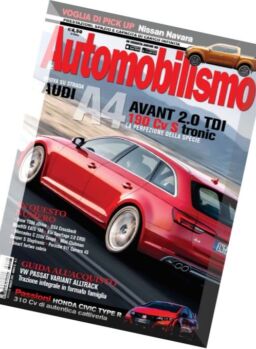 Automobilismo – Marzo 2016
