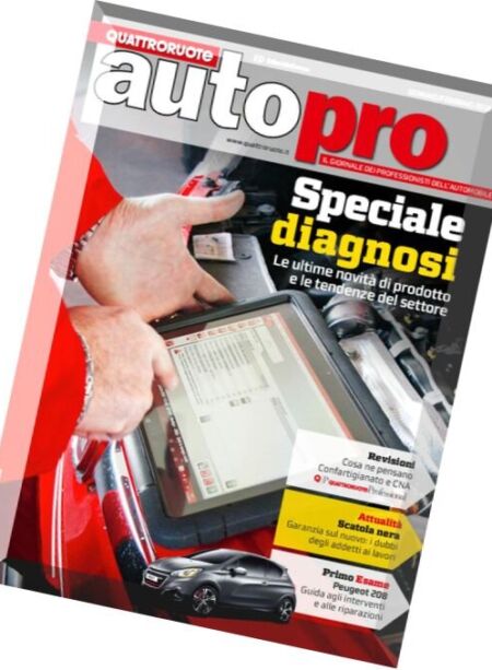 AutoPro – Gennaio-Febbraio 2016 Cover
