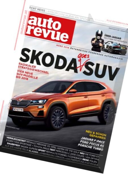 Autorevue – Marz 2016 Cover