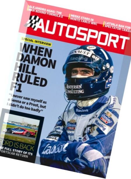 Autosport – 28 January 2016 Cover