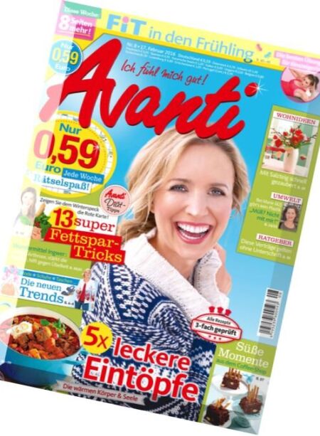 Avanti – Nr.8, 17 Februar 2016 Cover